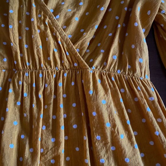 Old Navy Yellow Polka Dot Maternity Tunic Women's XS - Picture 5 of 8